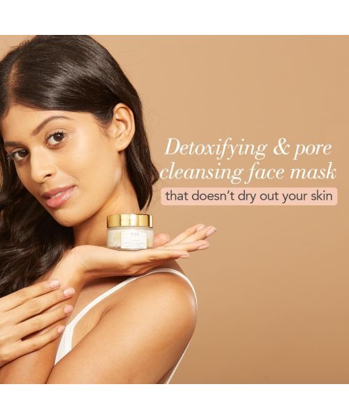 RAS Luxury Oils: Luminous Detoxifying & Pore Refining Clay Face Mask - 50ml