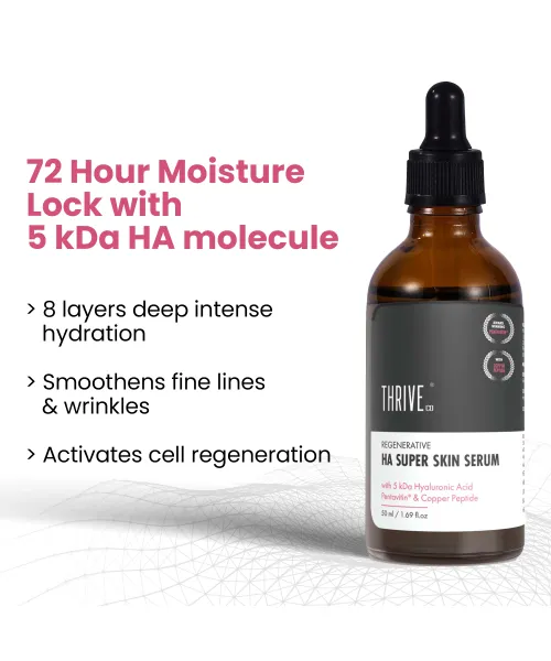 Thriveco: 5Kda Hyaluronic Acid Super Skin Serum - 50 ml