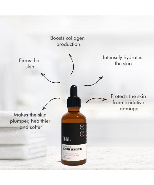 Thriveco: 5Kda Hyaluronic Acid Super Skin Serum - 50 ml