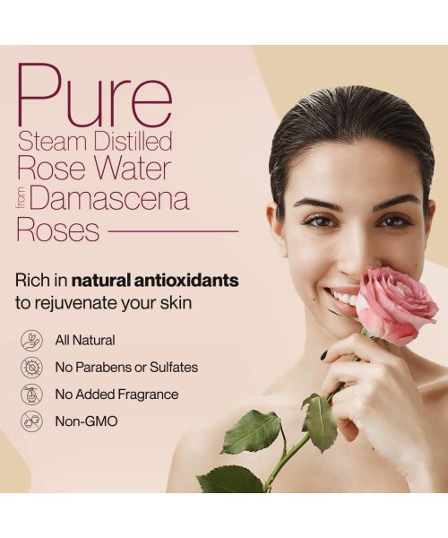 SETU: Rose Water Combo Packs 2 | Rose Water Hydrating, Soothing, Refreshing - 100 gm & Sleep: Restore, Melatonin 5mg - 30 Strips, Relaxation & Sleep, Mint Flavour