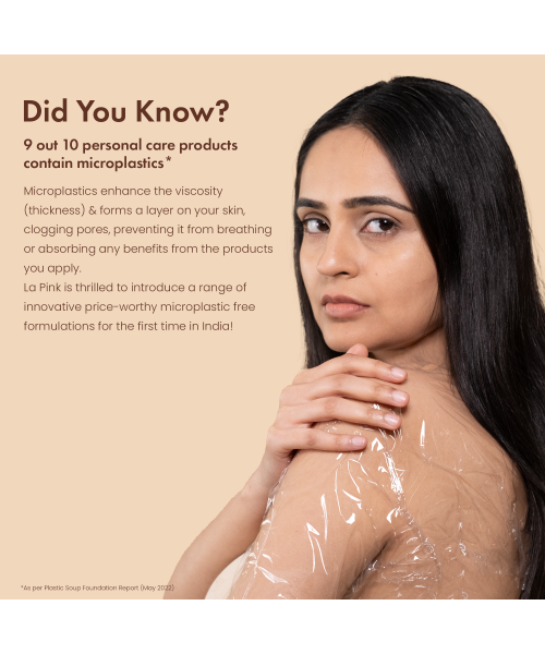 La Pink: Lily Blossom Shower Gel with White Haldi for Soothing and Calming Skin | 100% Microplastic Free Formulation | Suitable for All Skin Types | 250 ML