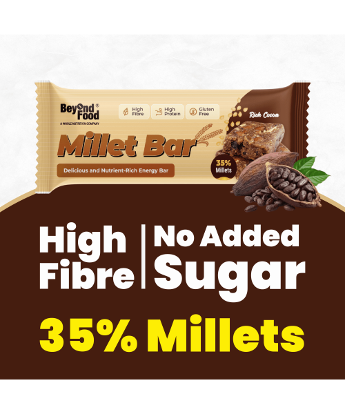 Beyond Food: Millet Bar - Assorted Pack (Pack of 6)
