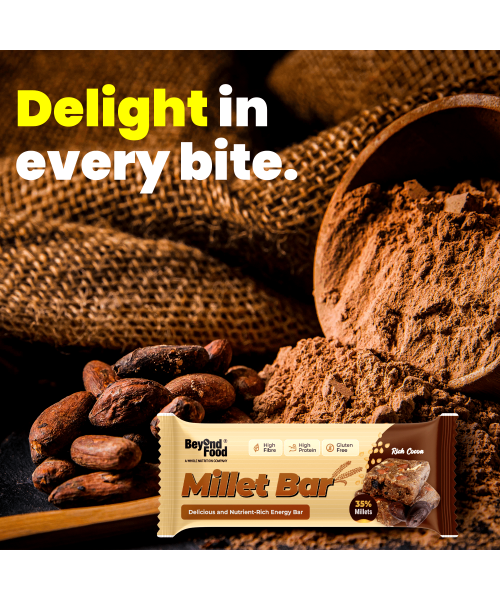 Beyond Food: Millet Bar - Assorted Pack (Pack of 6)