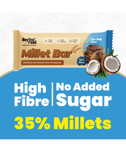 Beyond Food: Millet Bar - Assorted Pack (Pack of 6)