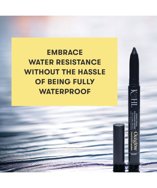 Oceglow: Smoky Drama black Kajal Pencil for Women | 24Hr Long-Lasting Kajal Pencil