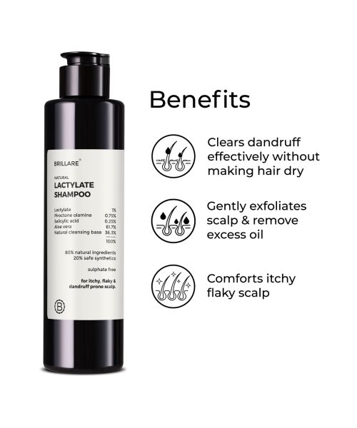 Brillare: Lactylate Shampoo 200 ml