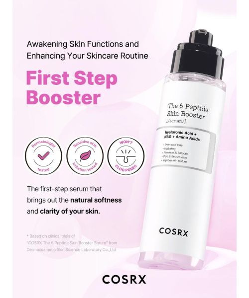 COSRX: The 6 Peptide Skin Booster Face Serum | 150ml