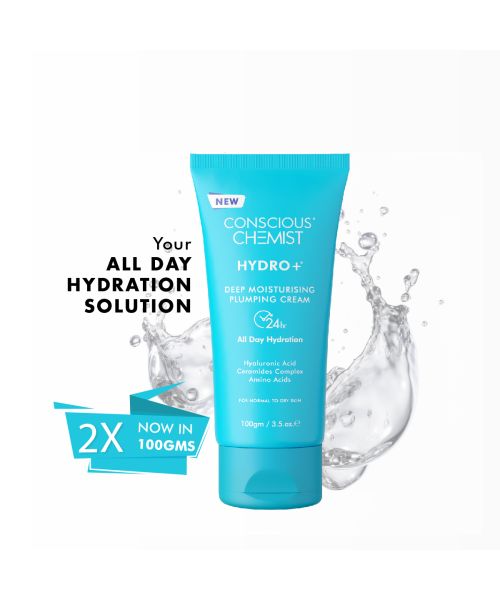 Conscious Chemist: Hyaluronic Acid Lightweight Gel Moisturiser For Dullness & dehydration (100g)