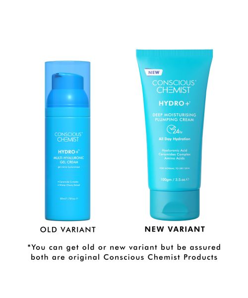 Conscious Chemist: Hyaluronic Acid Lightweight Gel Moisturiser For Dullness & dehydration (100g)