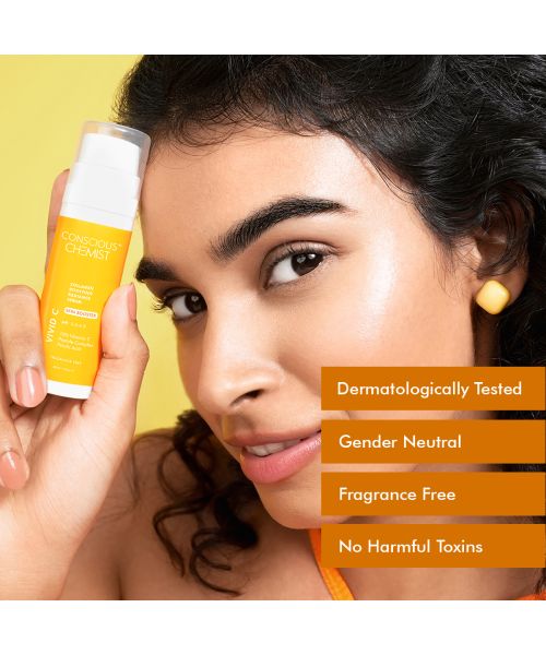Conscious Chemist: 10% Vitamin C & Peptides Serum For Dark Spots & Hyperpigmentation & Uneven Skin Tone(30ml)