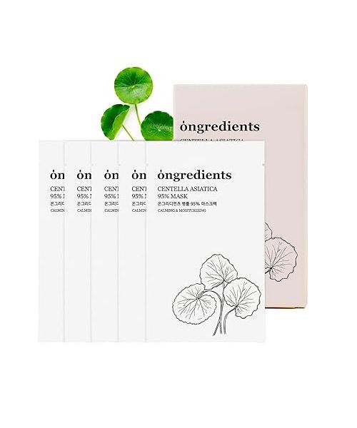 ongredients: Centella Asiatica 95% Face Mask Sheet