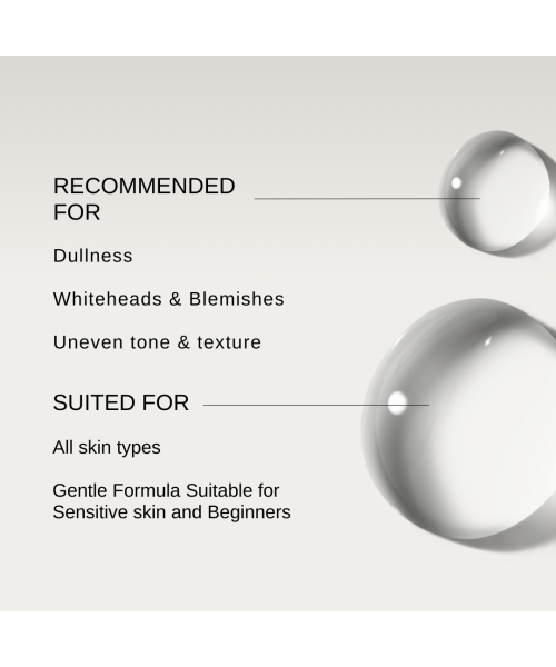 The FormulaRX: 6% AHA BHA Exfoliator (5% Glycolic & 1% Salicylic Acid) Exfoliating Serum For Whiteheads, Enlarged Pores, Dark Spots