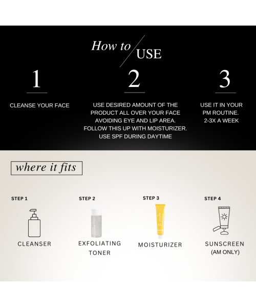 The FormulaRX: 6% AHA BHA Exfoliator (5% Glycolic & 1% Salicylic Acid) Exfoliating Serum For Whiteheads, Enlarged Pores, Dark Spots