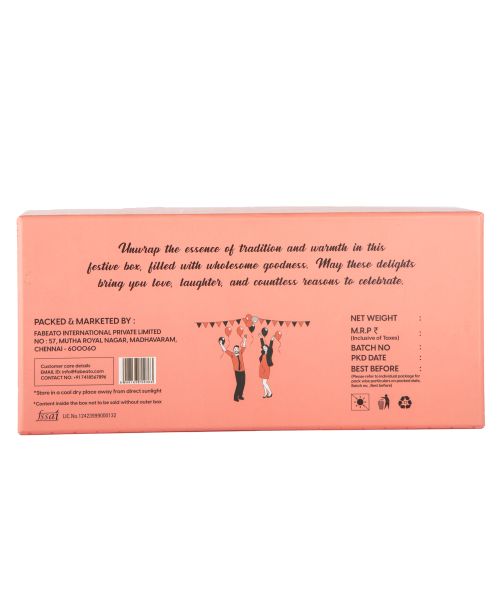 Fabeato: Premium Special Dry Fruits Gift Box for Festival Almonds, Cashews, Black Raisin