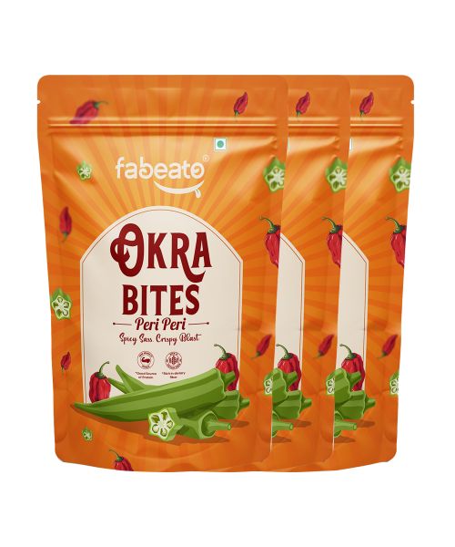 Fabeato: Vegetable Chips Combo|Chettinad & Peri Peri Flavors Okra chips|Smokey BBQ Sweet Potato Chips|Ghost Flavour Beetroot Chips|Jack Fruit, Vacuum Fried|Pack of 5 - 175g