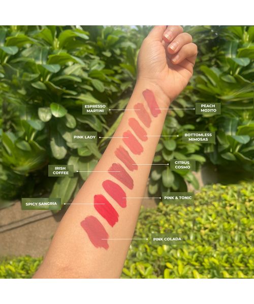 Love Earth: Liquid Mousse Miniature Liquid Matte Lipstick - Pack of 9 - 2ml each