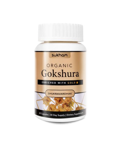 Sukham: Sukham Organic Gokshura Capsules