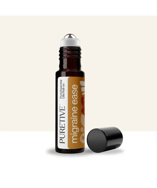 Puretive: Daily Wellness Roll On Kit Box | Set of 4 Roll Ons | De-stress RO | Migraine Ease RO | Sound Sleep RO | UnderEye Care RO | For Gifting & Daily Use | 10ml each