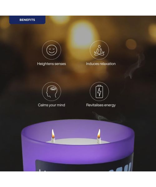 Puretive: Blooming Evening Scented Candles - Rose, Lily of Valley & Sandalwood