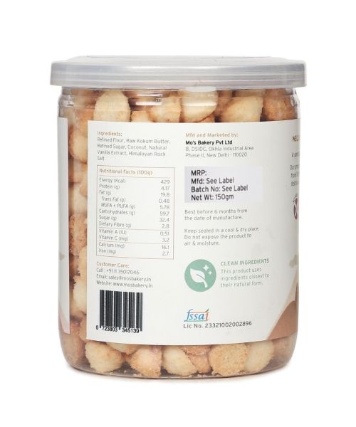 MOS Bakery: Coconut Cookies - 150gm