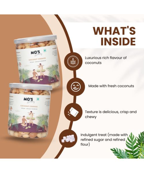 MOS Bakery: Coconut Cookies - 200gm