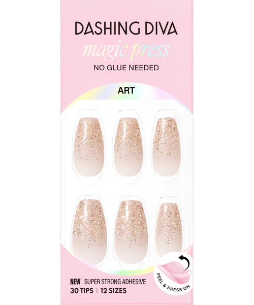 Dashing Diva: MAGICPRESS Glittery (Coffin)