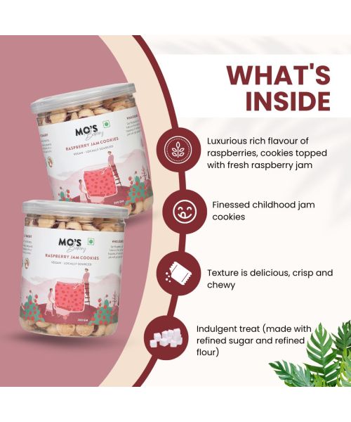 MOS Bakery: Raspberry Jam Cookies - 150gm