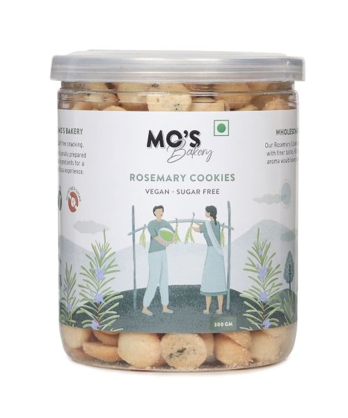 MOS Bakery: Sugar Free Rosemary Cookies - 300gm