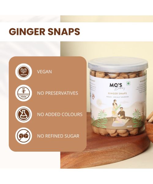 MOS Bakery: Ginger Snaps Cookies - 300gm