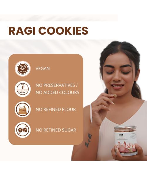 MOS Bakery: Ragi Cookies - 150gm