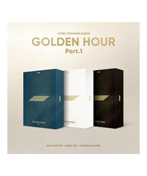 Cokodive: ateez - golden hour : part.1 10th mini album photobook random