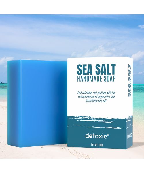 Detoxie: Handmade Soaps Combo - Vitamin C, Green Tea & Sea Salt