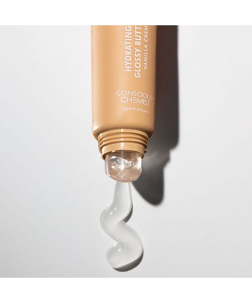 Conscious Chemist: Multi Peptide & Shea Butter Infused Lip balm With SPF 15 :- Vanilla (15g)