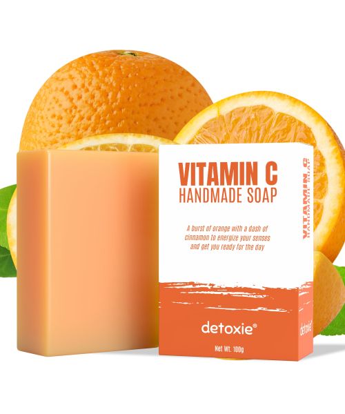 Detoxie: Handmade Soaps Combo - Vitamin C, Green Tea & Sea Salt