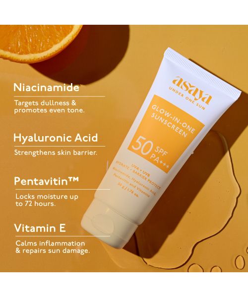 Asaya: Aqua Dew Sunscreen - 50 gm