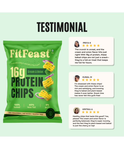 FitFeast: FitFeast Protein Chips Assorted | 60g EachPack of 6