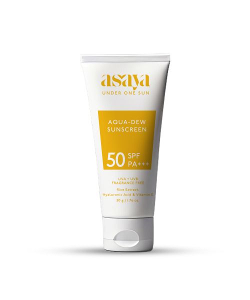 Asaya: Aqua Dew Sunscreen - 50 gm