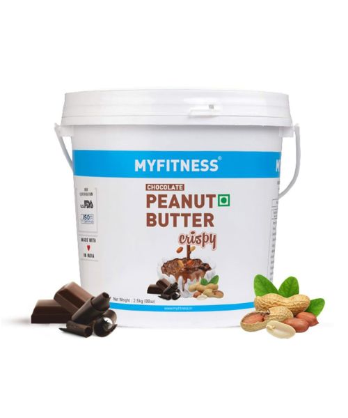 MYFITNESS: Chocolate crispy Peanut Butter - 2.5kg