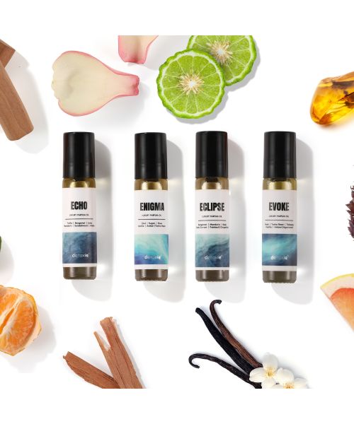 Detoxie: Detoxie | Luxury Parfum Oil (Attar) Gift Set - Limited Edition | Non-Alcoholic| Long Lasting | Oud, Sugar, Vanilla, Amber, Tonka Bean, Patchoulli, Grapefruit, Mandarin & Rose | Unisex | 32 ml