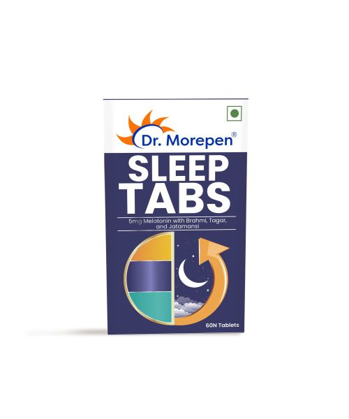 Dr. Morepen: Sleep Tabs - For Stress Free Sleep & Calmness - 60 Tablets