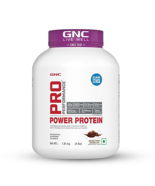 GNC: Pro Performance Power Protein Double Rich Chocolate | 4 lbs