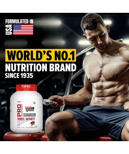 GNC: Pro Performance 100% Whey Protein Powder | Chocolate Supreme | 4 lbs