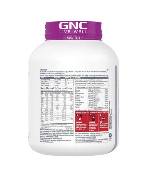 GNC: Pro Performance Power Protein Double Rich Chocolate | 4 lbs