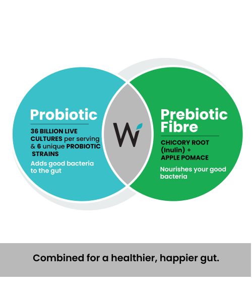 Wellbeing Nutrition: Daily Probiotic + Prebiotic - 21 Tabs