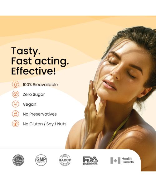 Wellbeing Nutrition: Natural Vitamin D3 + K2 Melts - 30 Oral Strips