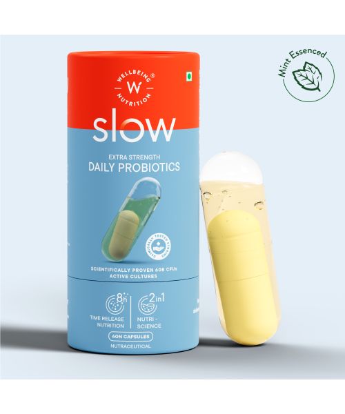 Wellbeing Nutrition: Advanced Daily Probiotics + Omega 3 | 60 Enteric-Coated Veg Caps