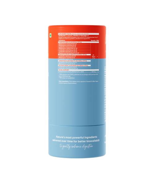 Wellbeing Nutrition: Advanced Daily Probiotics + Omega 3 | 60 Enteric-Coated Veg Caps