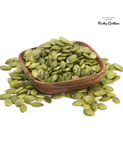 Nutty Gritties: Roasted Pumpkin Seeds, Unsalted - 200g