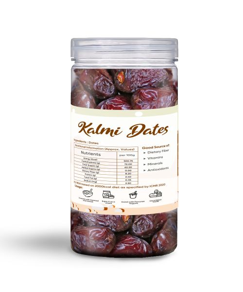 Fabeato: Premium Kalmi Dates/Khajoor 400g  Rich Source of Potassium & IronNaturally SweetNo Added Sugar.
