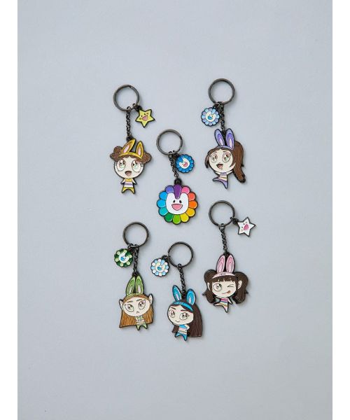 Cokodive: NewJeans-NewJeans x Murakami | MD Metal Keyring (Hyein)